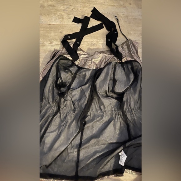 Aviva on earth rose gold rain jacket - Picture 2 of 4